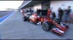 F1 2014 Jerez Test - Interesting Ferrari Engine sound When Powering down - YouTube