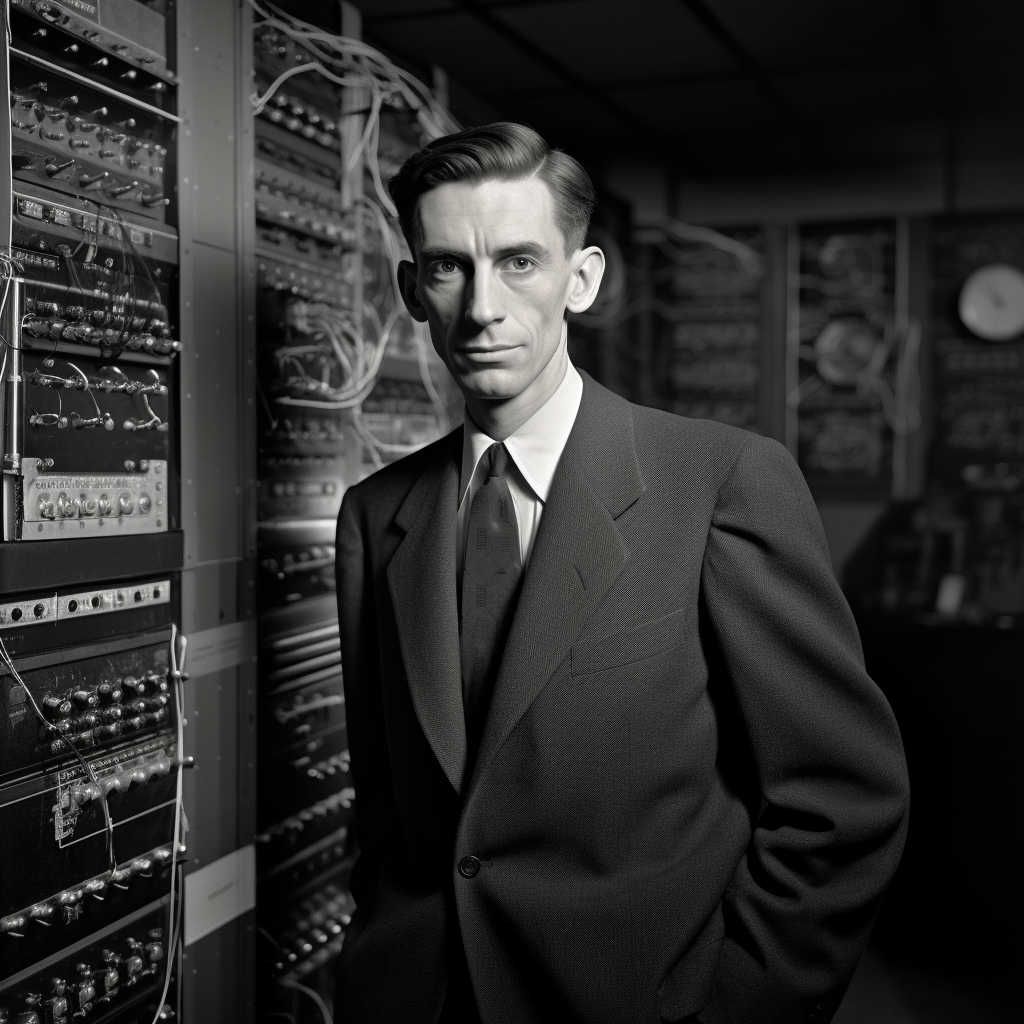 On The Shoulders Of Giants Claude Shannon Prosig